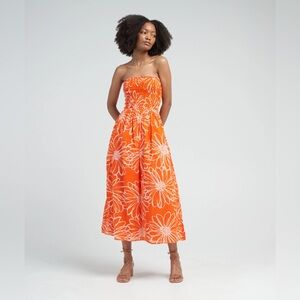 Faithful the Brand Abbas Midi Dress